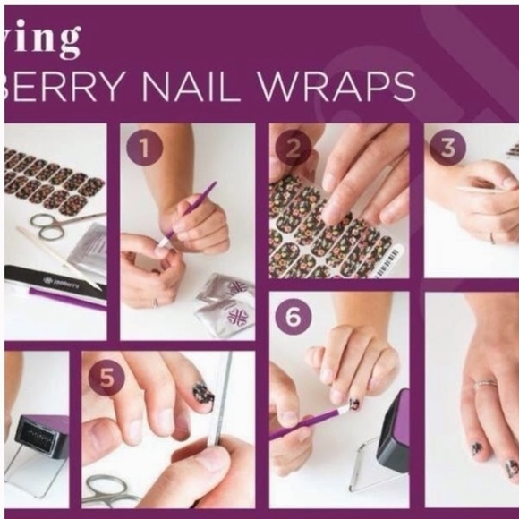 Jamberry White & Black Striped Nail Wraps - Country Club - Picture 7 of 13